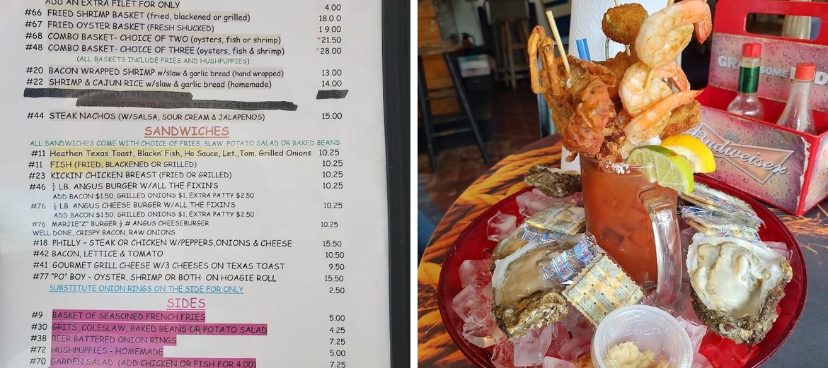 Ouzts' Too Oyster Bar & Grill