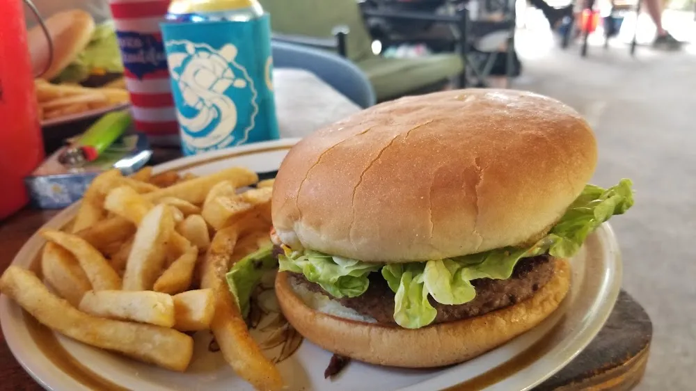 Cheeseburger with Fries